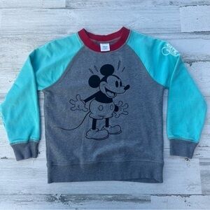 Hanna Andersson x Disney Mickey Mouse‎ Sweatshirt Size 6-7 120cm Pullover Shirt